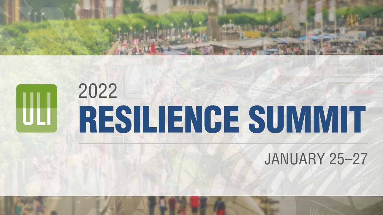 2022 ULI Resilience Summit ULI Knowledge Finder