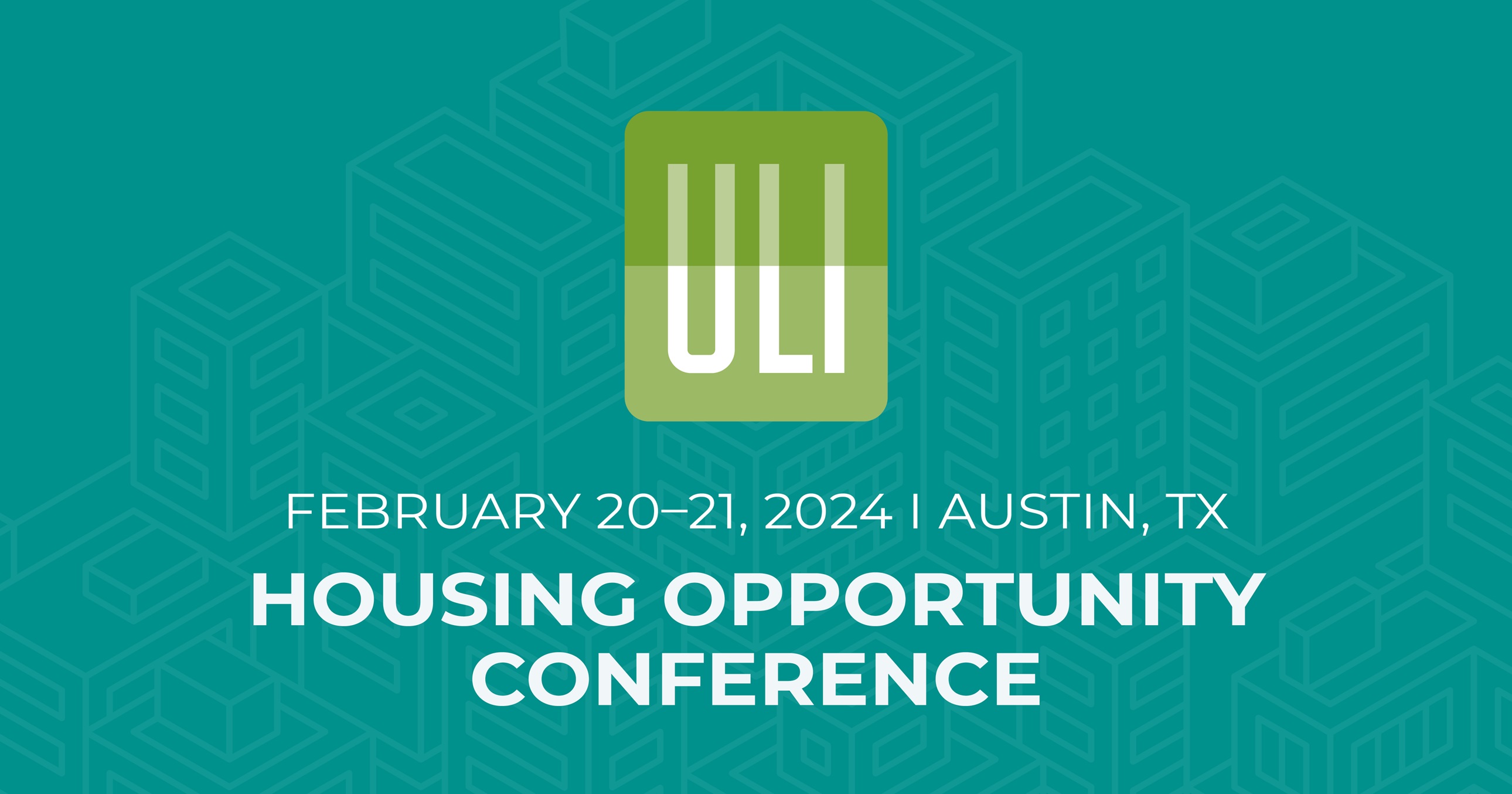 2024 Housing Opportunity Conference ULI Knowledge Finder