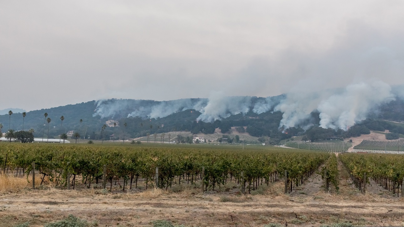 Incendios forestales en los condados del norte de California