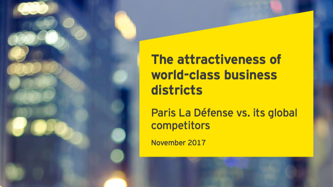 Portada del informe El atractivo de los distritos comerciales de clase mundial