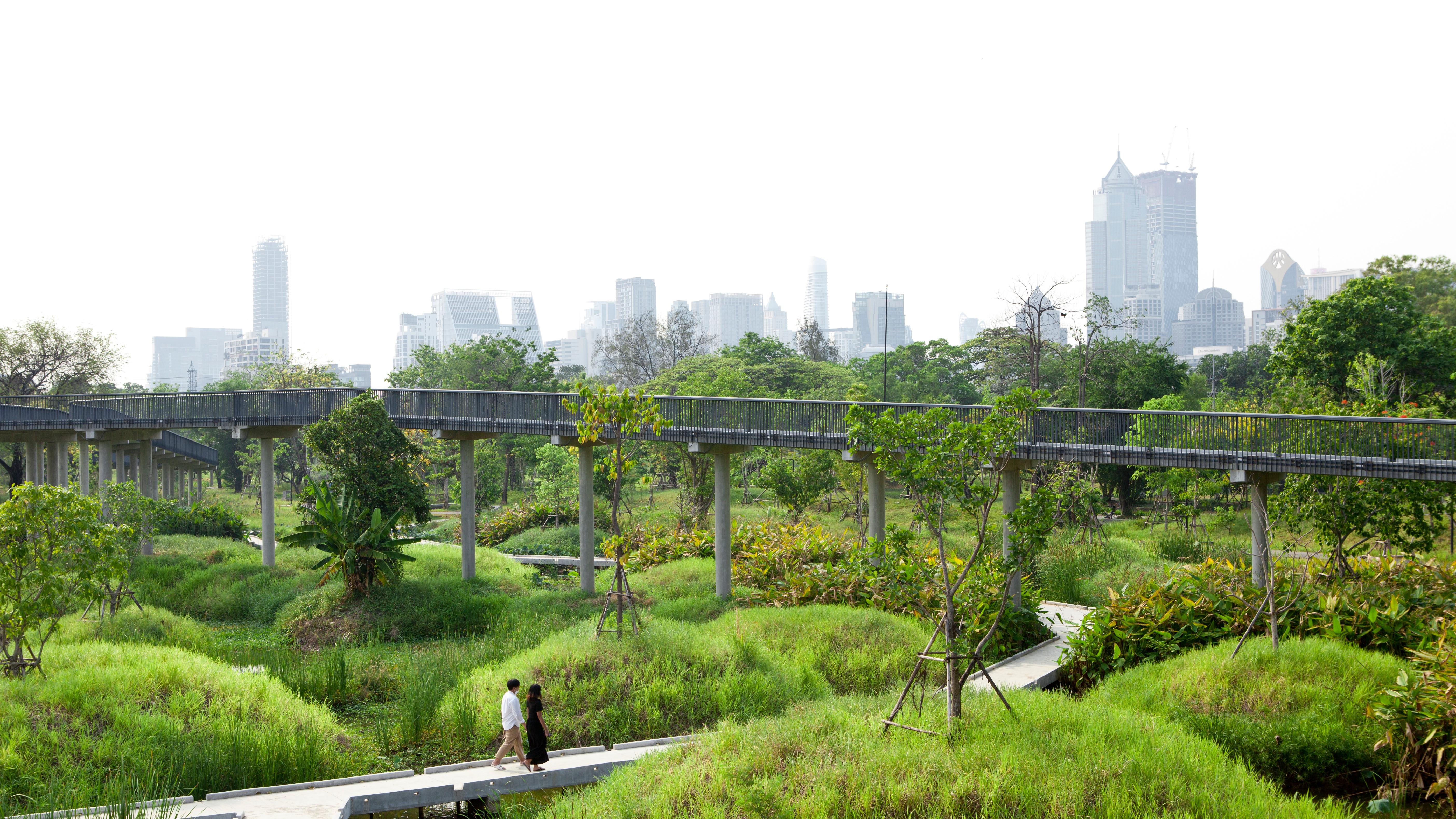 BANGKOK, THAILAND Benjakitti Forest Park