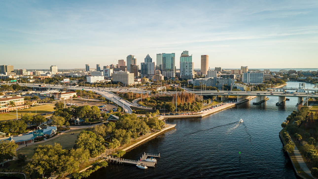 Luftbildaufnahme Tampa FL