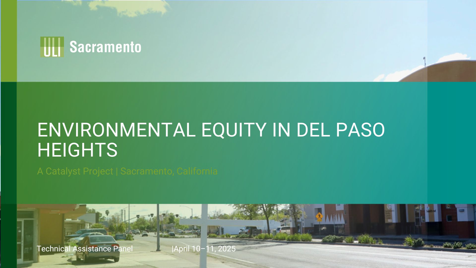 Environmental Equity in Del Paso Heights A Catalyst Project report cover image