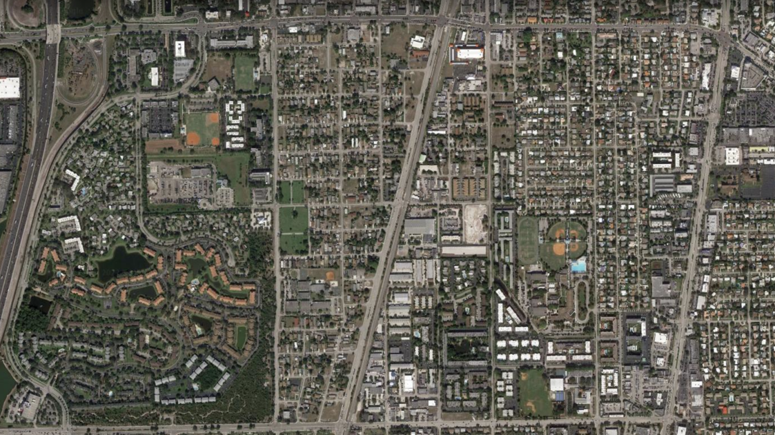 Deerfield Aerial view