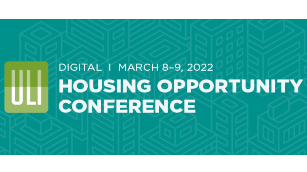 2022 ULI Housing Opportunity Conference ULI Knowledge Finder