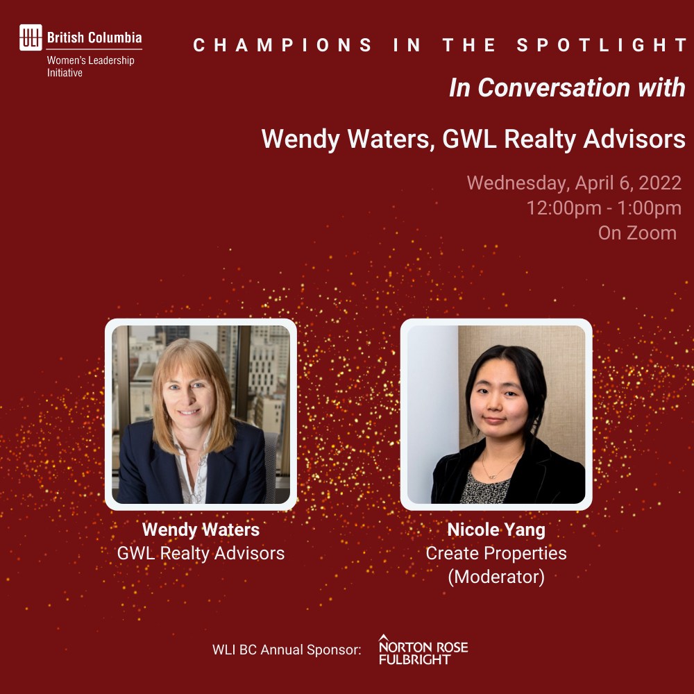 Champions in the Spotlight - In Conversation with Wendy Waters of GWLRA ...